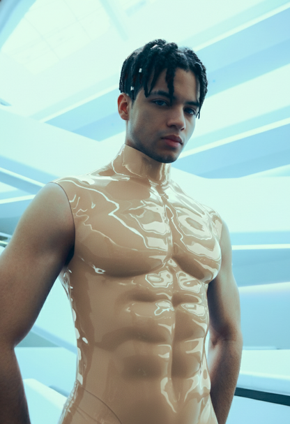 FLEXIBLE - PREMIUM SILICONE ANATOMICAL BREASTPLATE FOR MEN (MULTICOLOR OPTIONS)