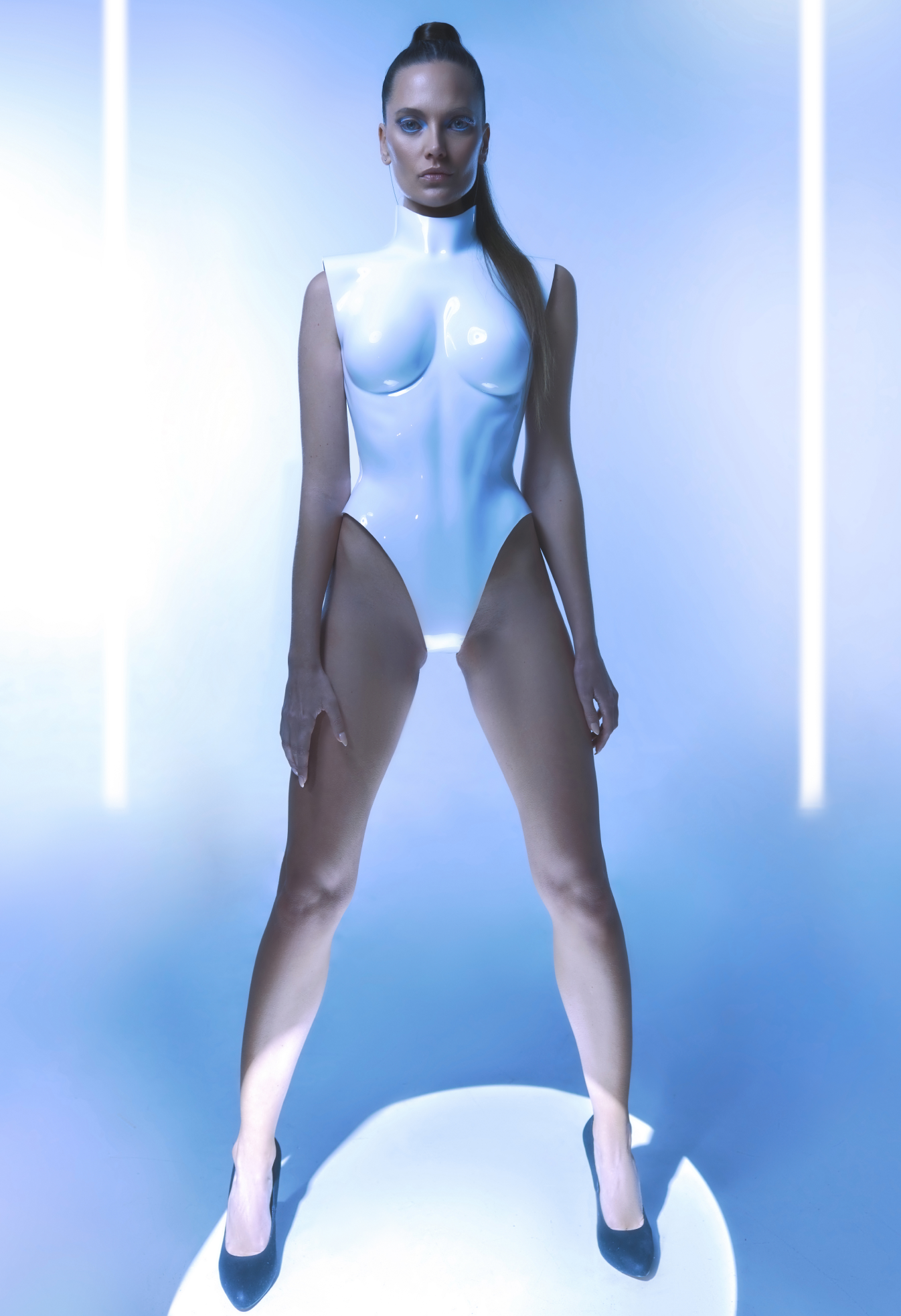 PREMIUM SILICONE ANATOMICAL BODYSUIT, CLASSIC BACK - MULTICOLOR OPTIONS
