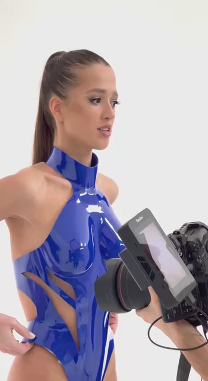 ICON LACQUERED ANATOMICAL BREASTPLATE WITH SIGNATURE CUTOUTS